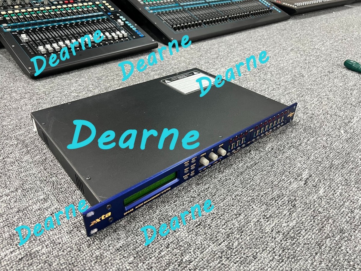 DM pp-「p」 4枚② XTA DP448 Audio Processor 4 Inputs & 8 Outputs 96KHz/24bit Shipped