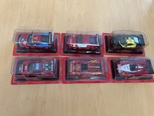 FERRARI F40 and 6 other cars set Ferrari Hachette