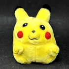 Tomy Nintendo Smiling Face Pikachu 9" Plush Toy Pokemon - Vintage