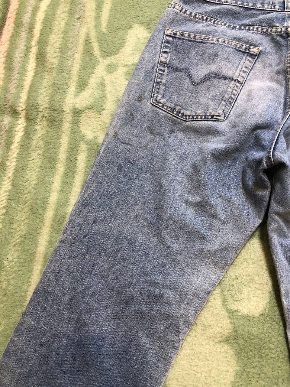 Versace Jeans Couture Distressed Blue denim JEANS PANTS thumbnail 17