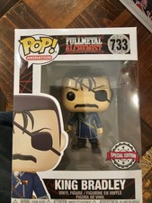 Figura Vinilo Funko Pop King Bradley #733 Fullmetal Alchemist Exclusivo
