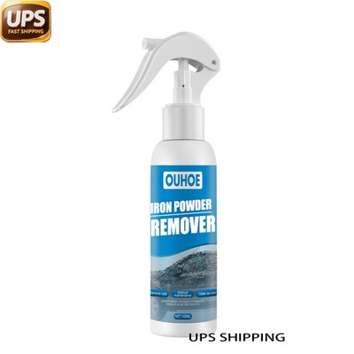 #ad Professional Auto Rust Remover Spray Iron Powder Formula for Tough Stains $13.61