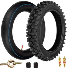 FVRITO 80/100-12 3.00-12 Back Rear Tire And Inner Tube tire tube 