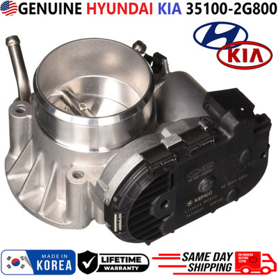 GENUINE Throttle Body For 2011-2015 Hyundai Sonata Hybrid 2.4L I4, 35100-2G800