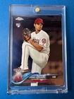 2018 TOPPS CHROME L.A. ANGELS "SHOHEI OHTANI" ROOKIE CARD #150 WHITE JERSEY RC