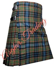 MacLellan Ancient Tartan kilt, Handmade Traditional 8 Yard kilts  Custom Size