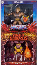MOTU Masters of the Universe X Stranger Things  He-Man & Vecna Figures 2-Pack