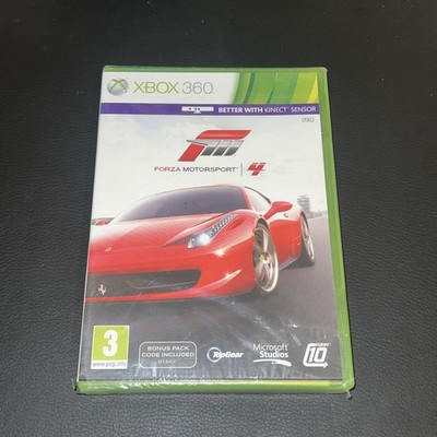 Forza Motorsport 4 Xbox 360 Kinect Kompatibel Neu & Versiegelt - PAL