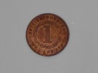1 Cent British Honduras 1949 Red & Brown Unc. — photo 1