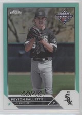 2023 Topps Pro Debut Chrome Aqua Refractor 38/75 Peyton Pallette #PDC-6 1xd