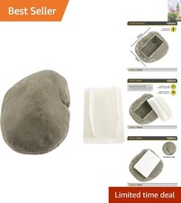 Compact SafeCan Rock - Waterproof Hidden Compartment for Keys & Valuables