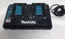 Genuine Makita DC18RD 18v Dual Port Battery Fast Rapid Charger- Free Shipping