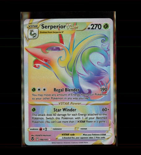 SWSH12: Silver Tempest #196/195 Serperior VSTAR (Secret)