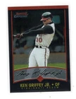 2001 Bowman Chrome Ken Griffey Jr Card #107