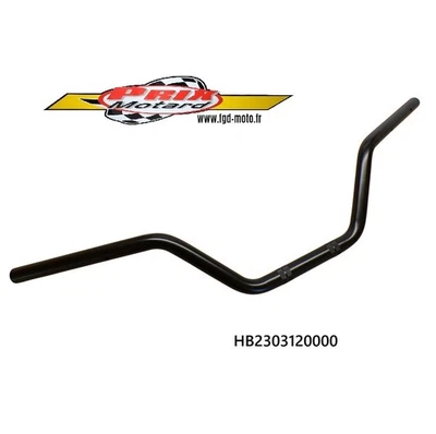 HONDA NC 700 X 2012 2013 GUIDON ACIER NOIR TYPE ORIGINE - Photo 1/4
