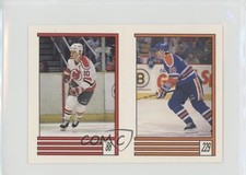 1989-90 O-Pee-Chee Album Stickers (12 ) Gord Murphy Aaron Broten Craig Muni 0a1