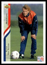 1994 Upper Deck World Cup Contenders ENG/ITA Peter Van Vossen Netherlands #148