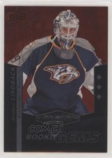 2010-11 Upper Deck Black Diamond Ruby 82/100 Anders Lindback #172 d4e