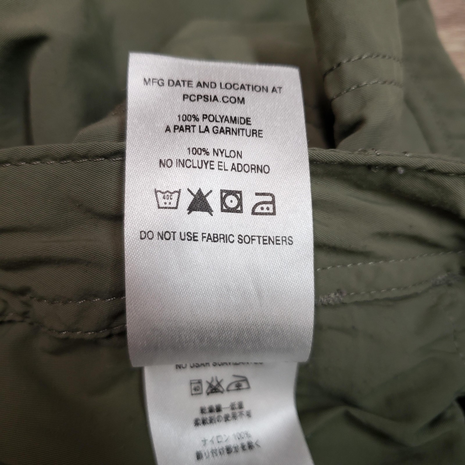 Patagonia Hiking Pants Mens XL Green Nylon Cargo 37x27 Trail Outdoor STY67060 image 7