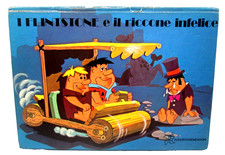 FLINSTONE E IL RICCONE INFELICE.POP UP animato.Mondadori 1975.Prima Edizione ITA