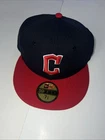 New Era Cleveland Guardians Indians On-Field 59FIFTY Fitted Cap Hat Sz 7 1/8 NEW