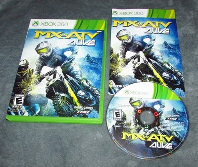 MX vs ATV Alive for Xbox 360 Complete / Fast Shipping!