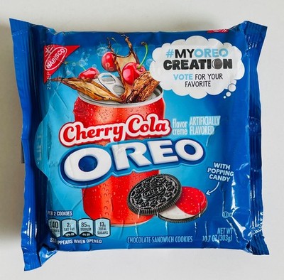 CHERRY COLA OREO With Popping Candy Center For Collectors ONLY 10.7 Oz NIP