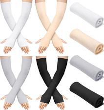 4 Pack Sun Gloves for Women Uv Protection