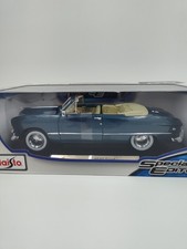 Ford Convertible Maisto 118 1949 diecast edición especial azul nuevo en caja