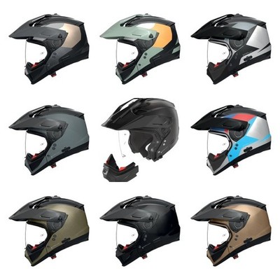 Nolan N70-2 X 3in1 Dual Sport Cross Over Motorradhelm - alle Farben