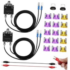 HVAC Fuse Popper 3 AMP & 5 AMP Resettable Kit - Circuit Breaker Tester