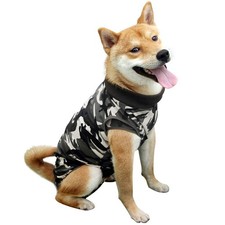 Dog Recovery Suit Abdominal Wound Puppy Surgical Clothes Post-Operative Vest ...