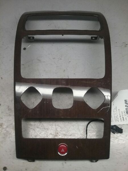 2008 MASERATI QUATTROPORTE CENTER DASHBOARD WOOD TRIM