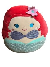 Ariel The Little Mermaid Disney Princess Jumbo Squishmallow 20" Plush Stuffed