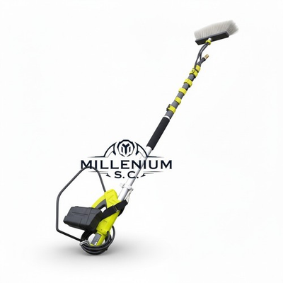 #ad RYOBI 18 ft. Telescoping Pressure Washer Extension Pole with Brush OPEN BOX $119.44