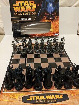 Star Wars chess set my dad and I made about 25 years ago : r/StarWars