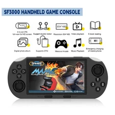 SF3000 Handheld Retro Game Console,Video Consoles Stick IPS Built-in 20000 Games