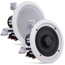 Pyle PDIC1661RD 6.5" Home In-Wall / Ceiling Speaker Pair