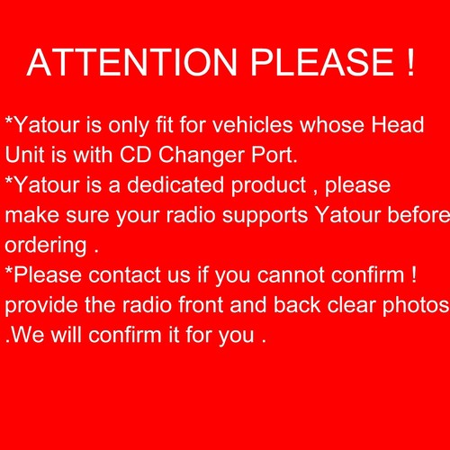Yatour Bluetooth Car Adapter Changer Handsfree Kit For 8 Pin VW Audi Skoda Seat - Picture 12 of 12