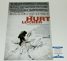 DIRECTOR KATHRYN BIGELOW SIGNED 'THE HURT LOCKER' MOVIE POSTER BECKETT BAS COA