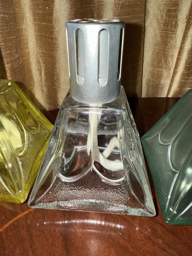 LÁMPARA BERGER PIRÁMIDE VIDRIO CATALÍTICO LÁMPARA DE ACEITE + QUEMADOR MECHA ELIGE LA TUYA - Imagen 11 de 17