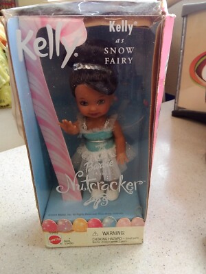 KELLY as the Snow Fairy Barbie Nutcracker Fairy Tale Collection Medium/Dark Skin