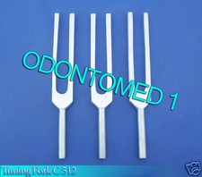 6 Tuning Fork C 512 SURGICAL MEDICAL INSTRUMENTS NEW