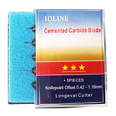 15pcs 45/30/60 degree Ioline blade cutting plotter Blade Ioline vinyl cutter 