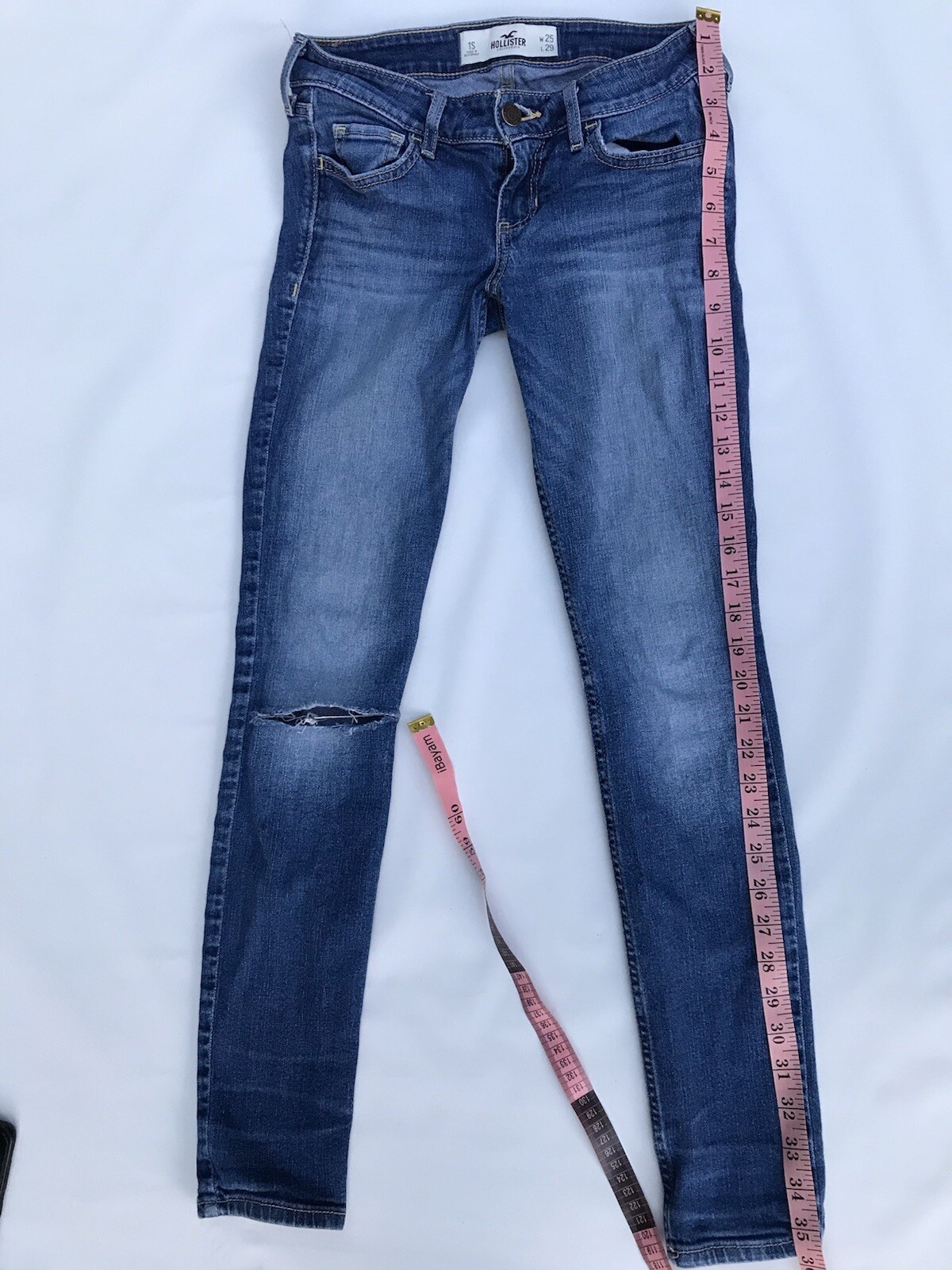 hollister blue jeans