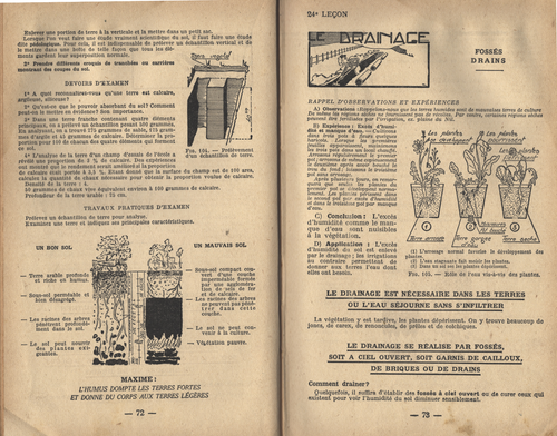 La TERRE de FRANCE de Braconnier-Théobald Agriculture Écoles rurales Dessin 1941 - Picture 17 of 24