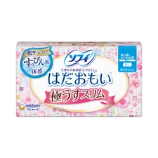 Sofy Hadaomoi, Ultra Thin Pads Without Wings, Regular to Heavy Flow