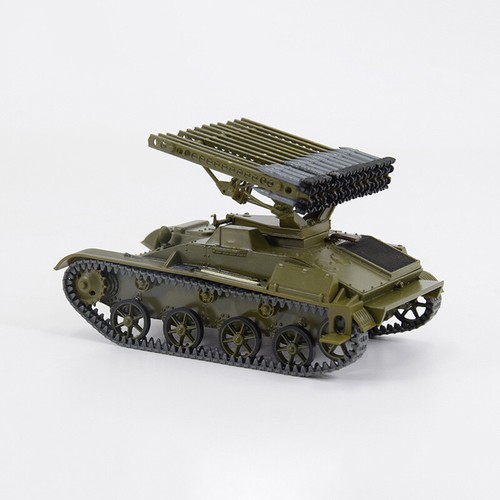 Modimio WWII Soviet Katyusha BM-8-24 T60 Multi-track Rocket Launcher 1/43 Model - Picture 6 of 8