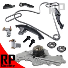 Water Pump With Gasket Timing Chain Kit For Ford Mazda CX-9 Flex 3.5 3.7L GAS