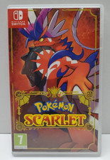 Authentic Replacement Case ONLY Pokemon Scarlet Nintendo Switch Box